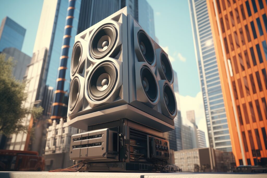3d music related scene